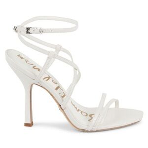 Sam Edelman White Strappy Sandals